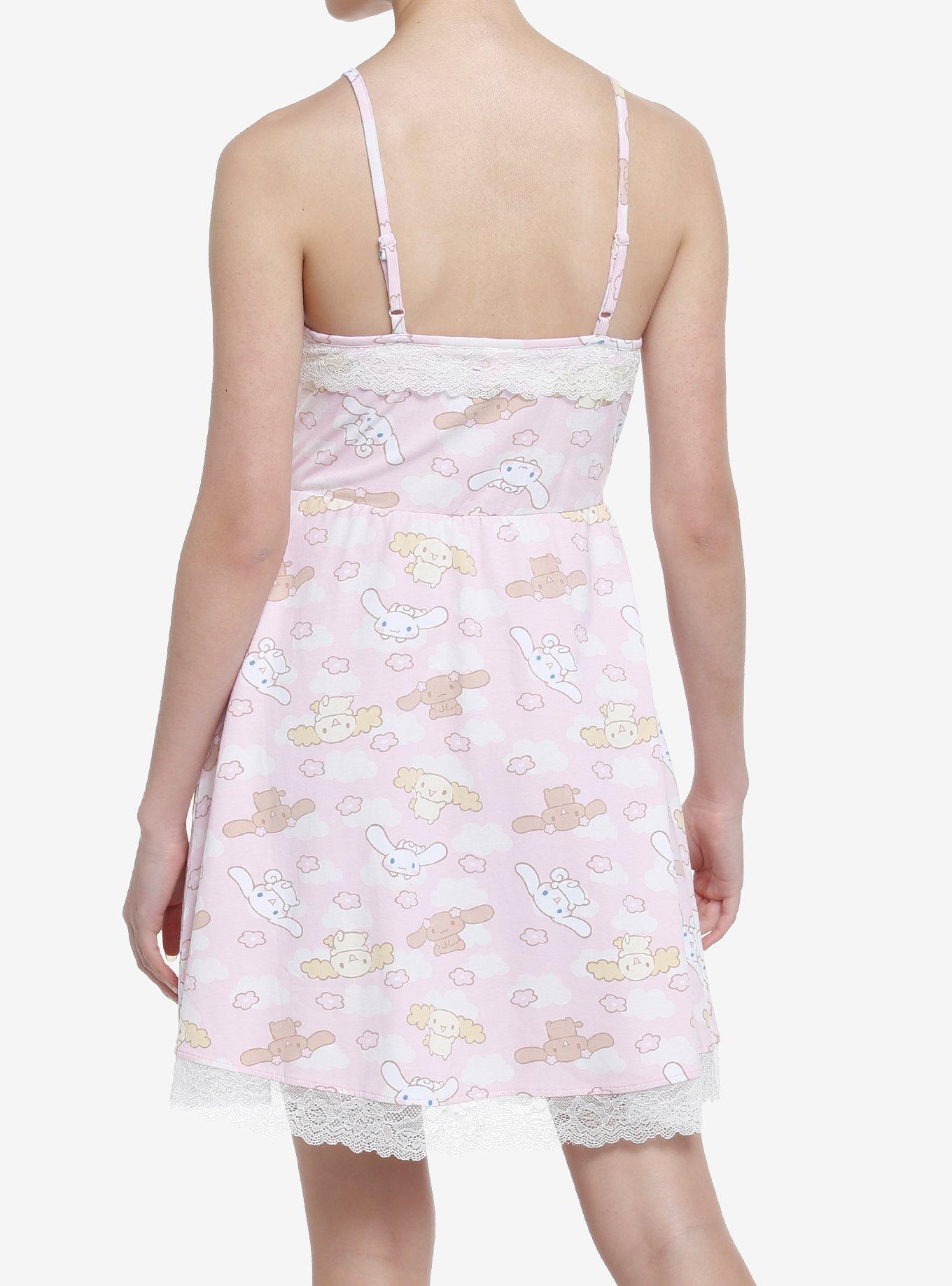 Cinnamoroll Family Pink Cami Dress, MULTI, alternate