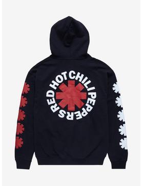 Plus Size Red Hot Chili Pepper Logo Hoodie, , hi-res