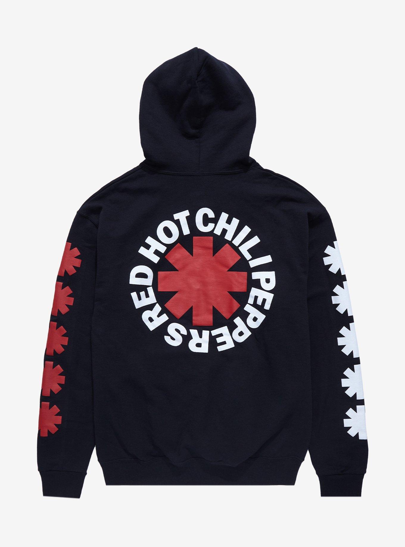 Red Hot Chili Pepper Logo Hoodie, BLACK, alternate