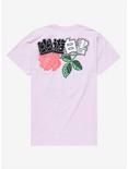 YuYu Hakusho Kurama Roses Boyfriend Fit Girls T-Shirt, MULTI, alternate