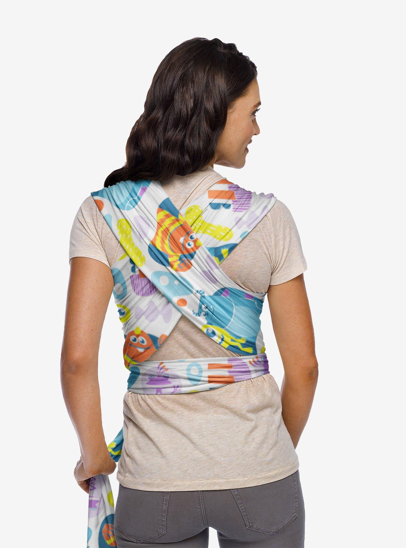 Disney Pixar Monsters Inc. Mash-up Moby Wrap Featherknit Baby Wrap Carrier, , alternate