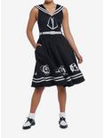 Her Universe Disney Steamboat Willie Sailor Dress Her Universe Exclusive, BLACK  WHITE, alternate