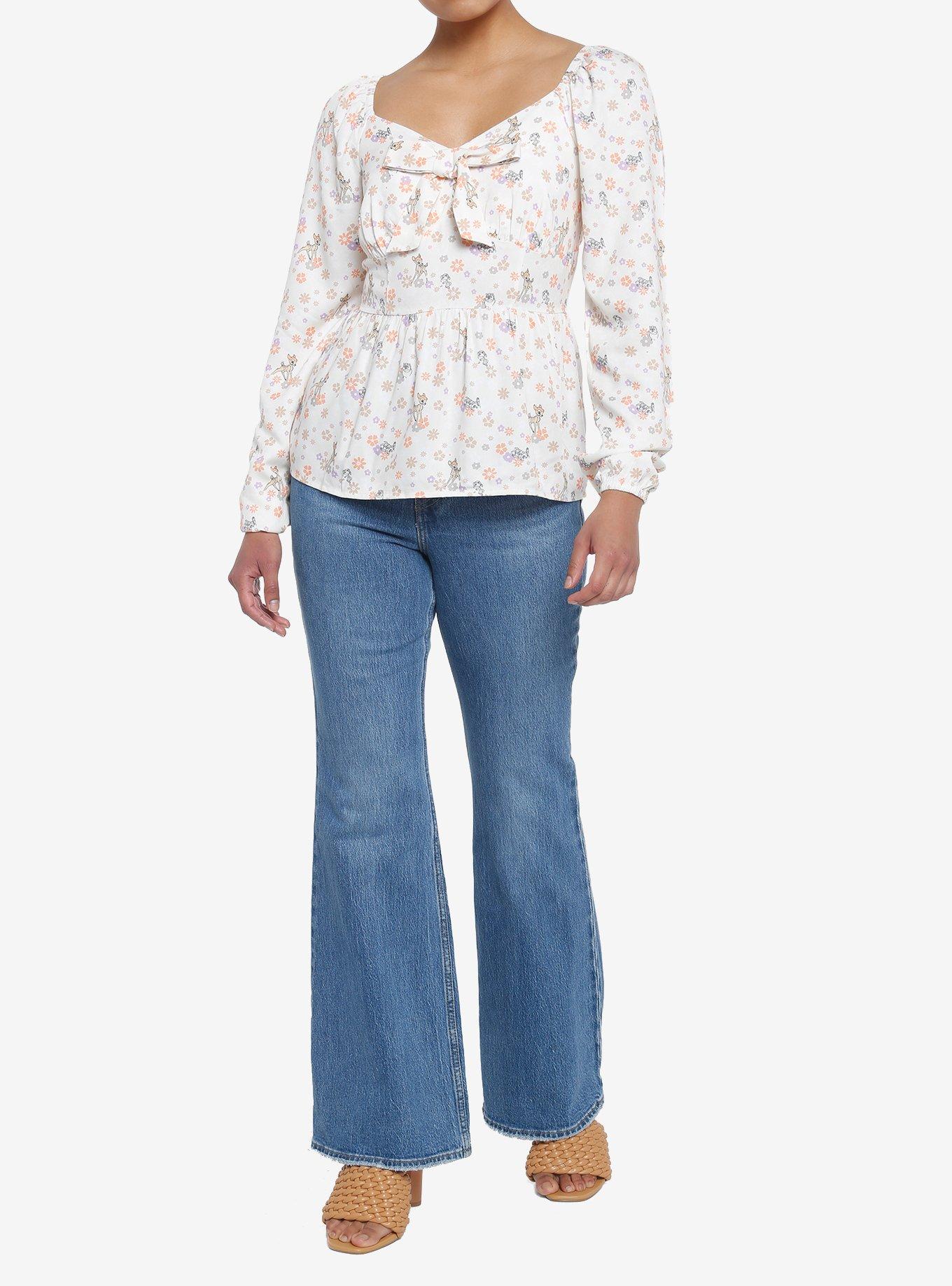 Her Universe Disney Bambi Peplum Top, , hi-res