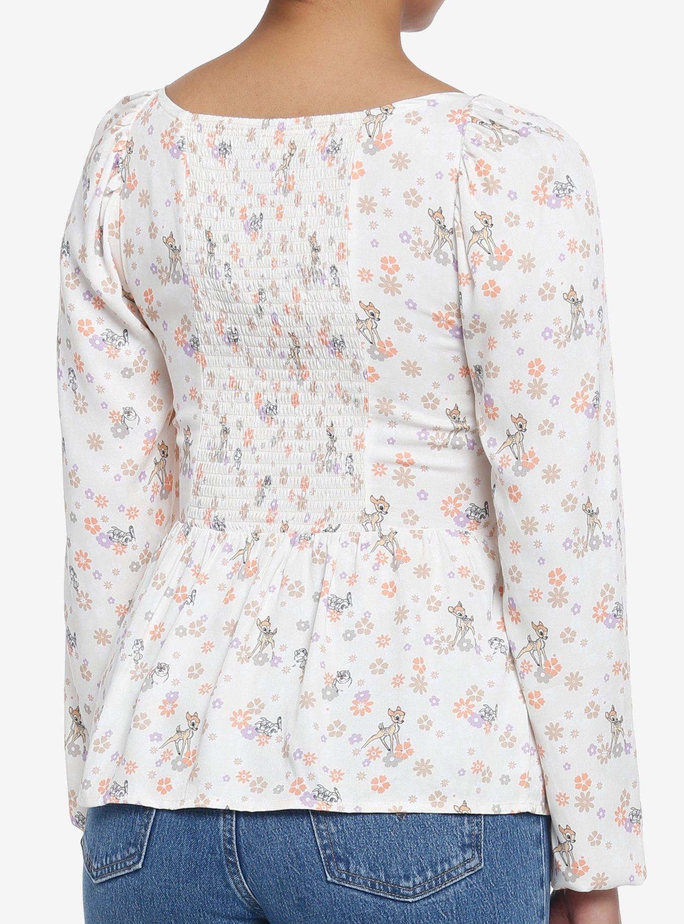 Her Universe Disney Bambi Peplum Top, MULTI, alternate
