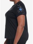 Her Universe Star Wars Jedi Icons Crewneck T-Shirt Plus Size, BLACK, alternate