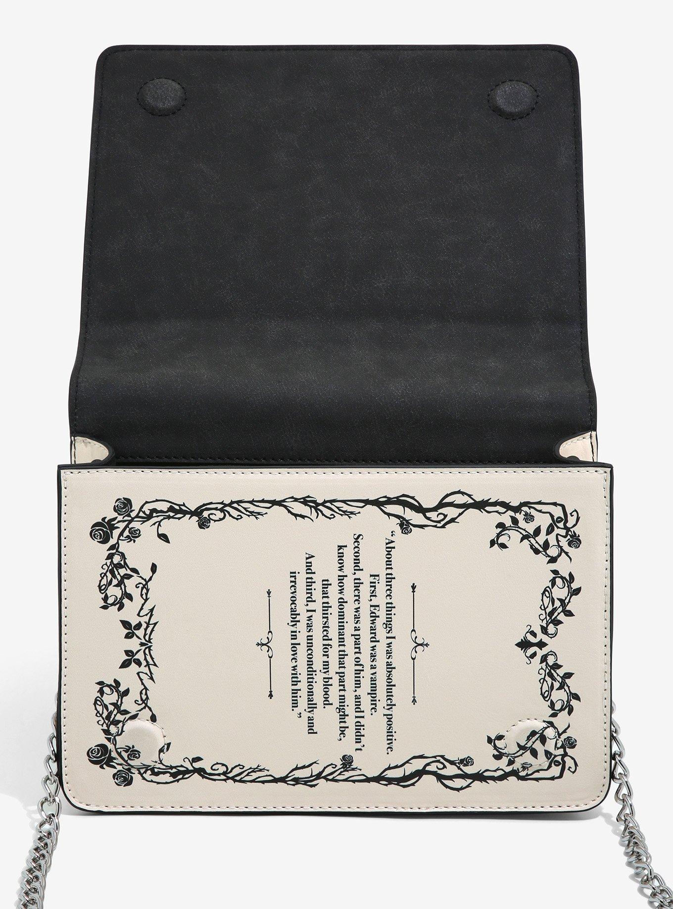 Twilight Cullen Crest Book Crossbody Bag, , alternate