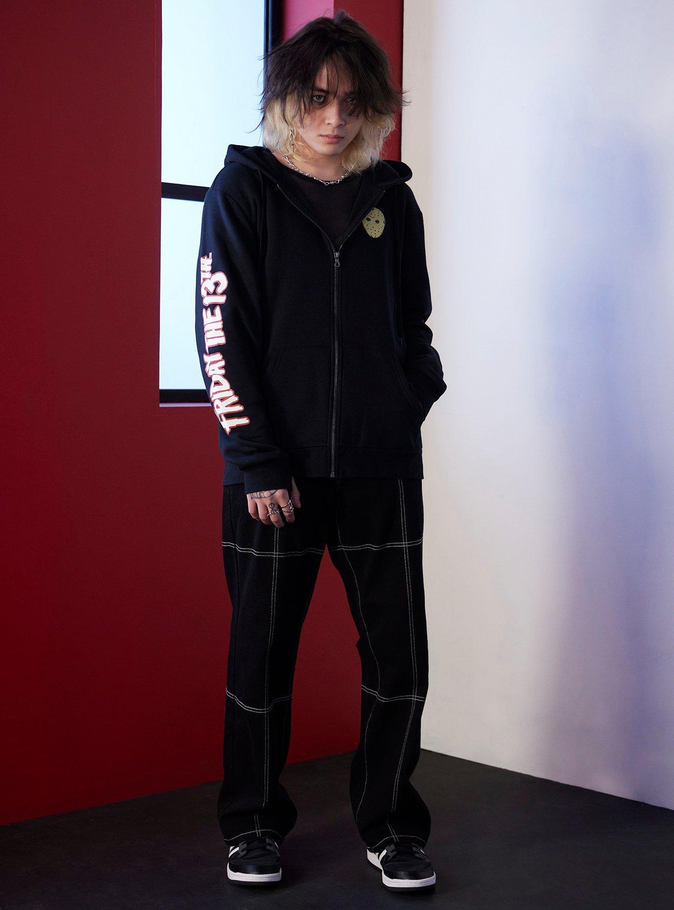 Friday The 13th Jason Tonal Hoodie, BLACK, alternate