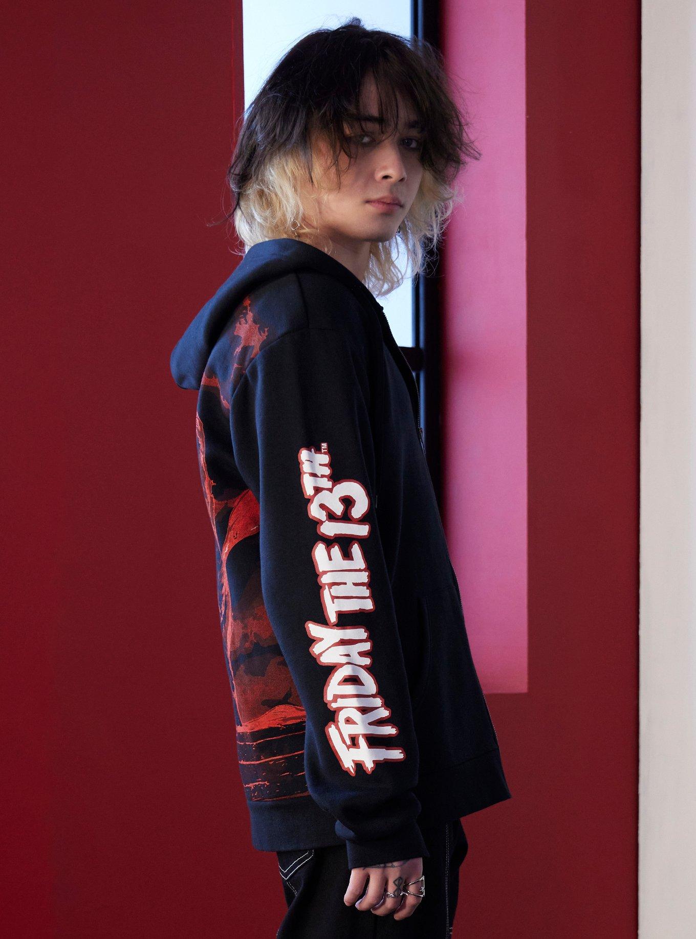 Friday The 13th Jason Tonal Hoodie, BLACK, alternate