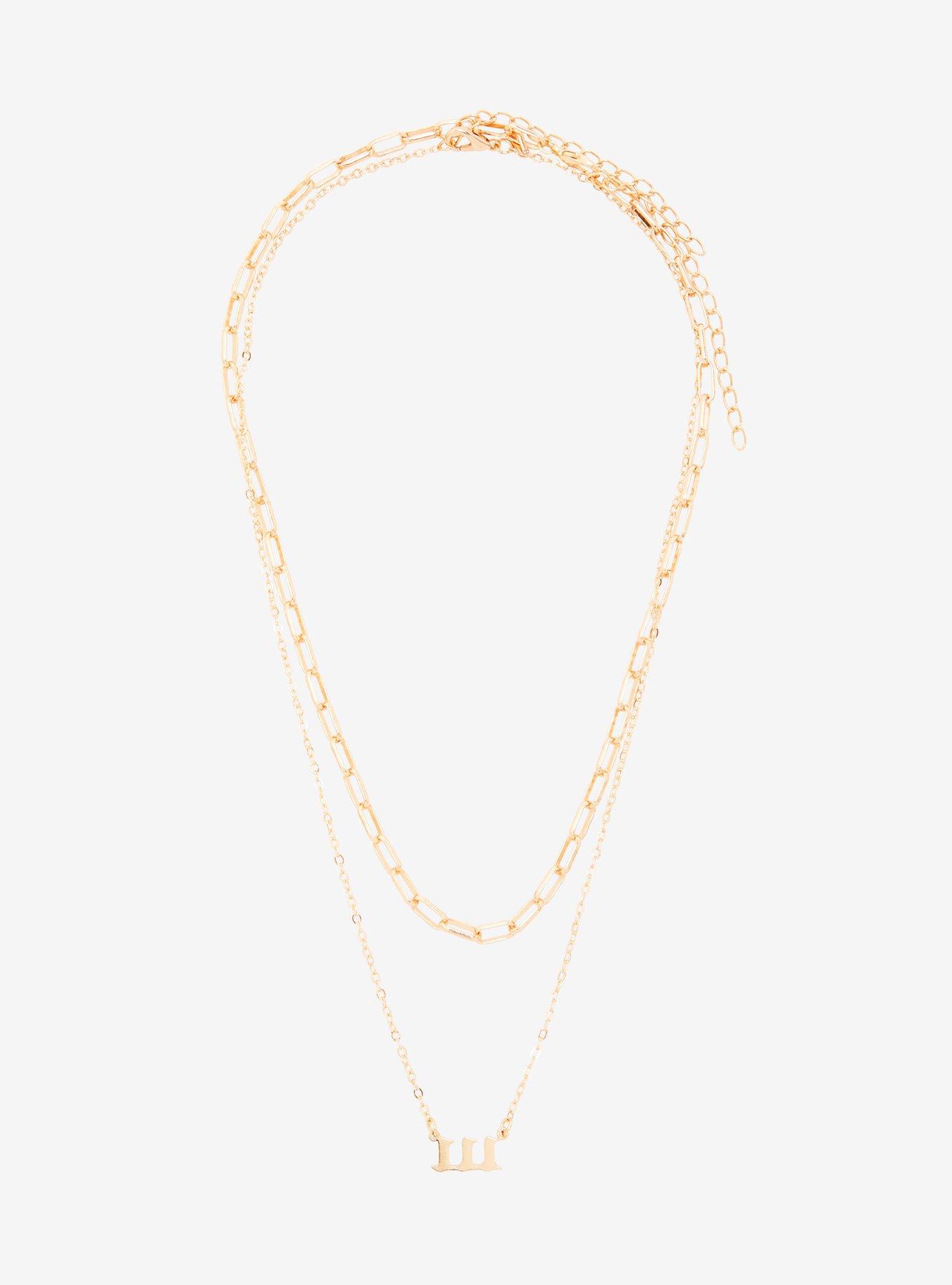 Angel Number 111 Necklace Set, , alternate