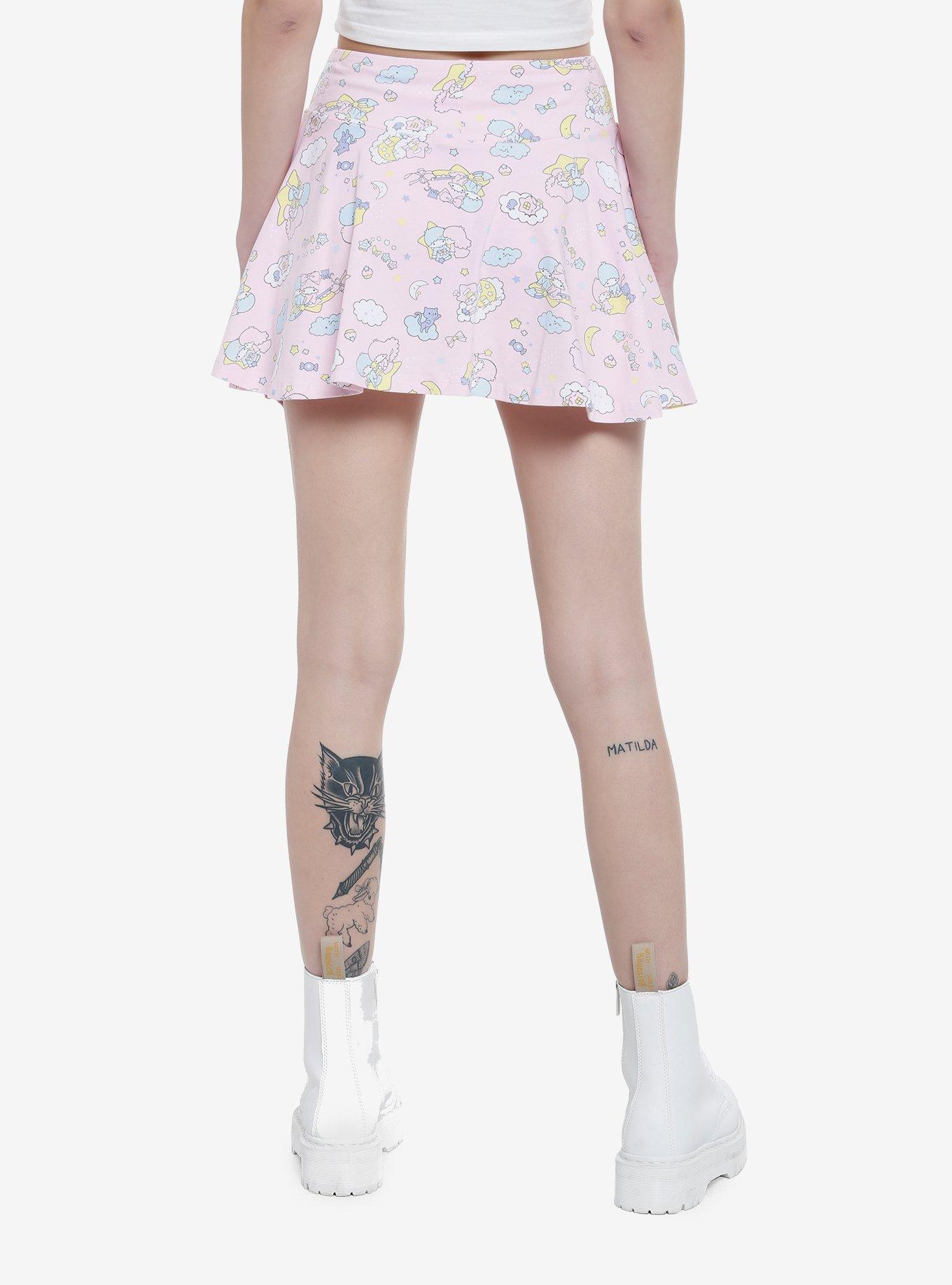 Little Twin Stars Pastel Celestial Skort, MULTI, alternate
