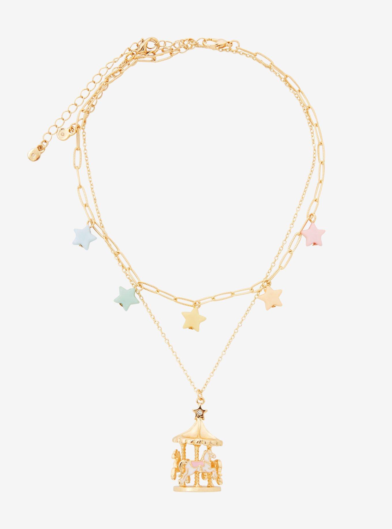 Star Carousel Necklace Set, , alternate