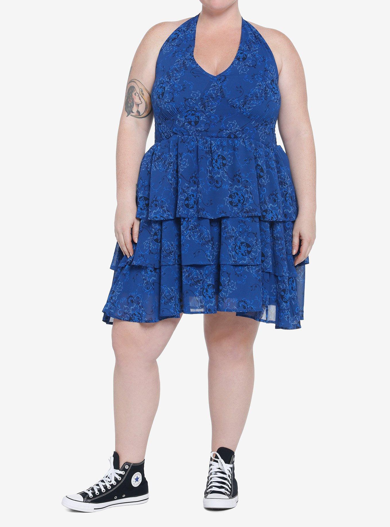 The Twilight Saga Bella Swan Prom Cosplay Dress Plus Size, BLUE, alternate