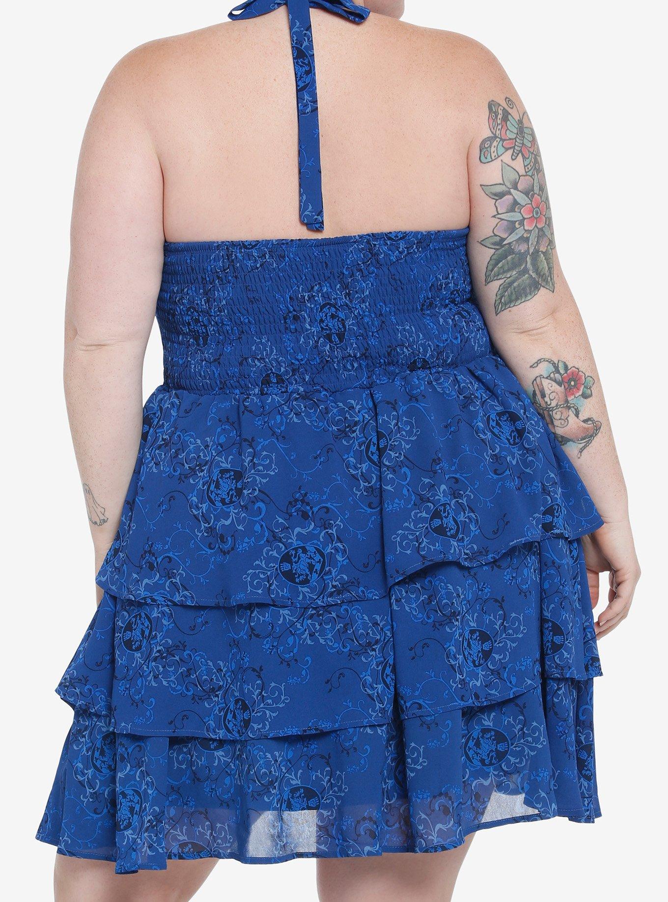 The Twilight Saga Bella Swan Prom Cosplay Dress Plus Size, BLUE, alternate
