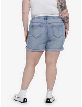 Keroppi And Friends Denim Mom Shorts Plus Size, , hi-res