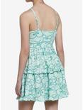 Keroppi Collage Ruffle Cami Dress, GREEN, alternate