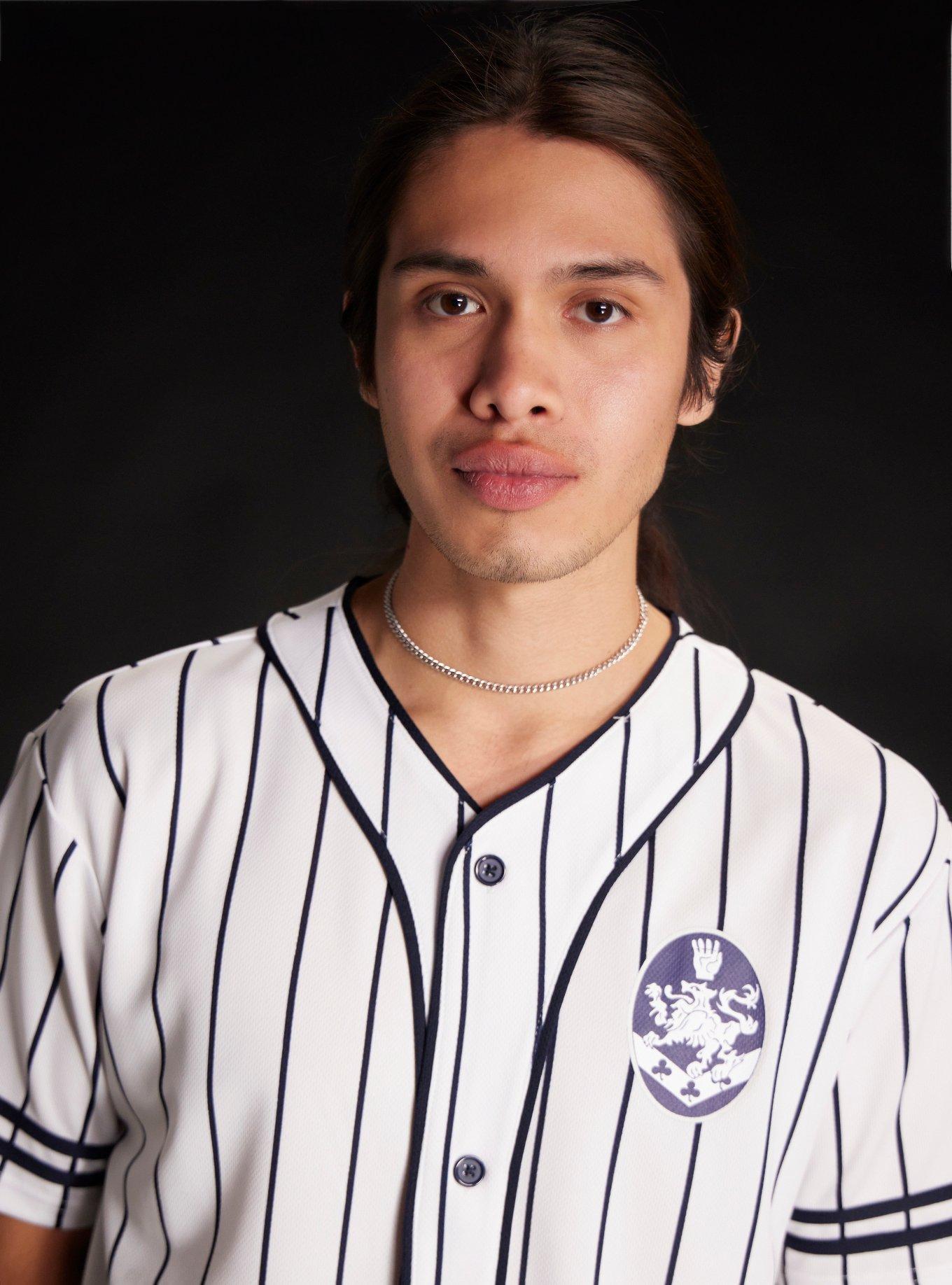 The Twilight Saga Cullen Baseball Woven Button-Up, MULTI, alternate
