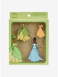 Loungefly Disney The Princess and the Frog Tiana Interchangeable Dress Enamel Pin Set, , alternate