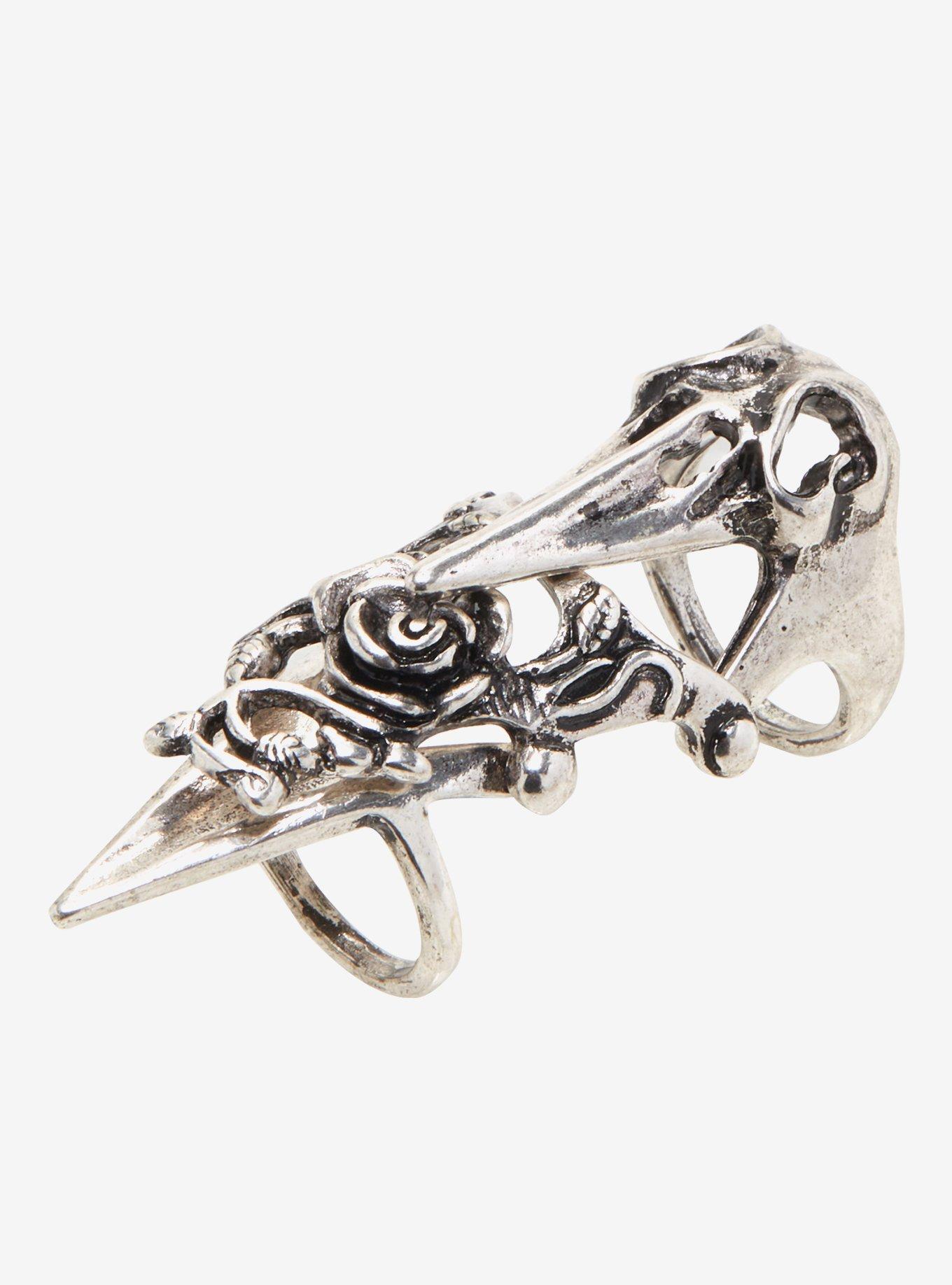 Bird Skull Armor Ring, , alternate