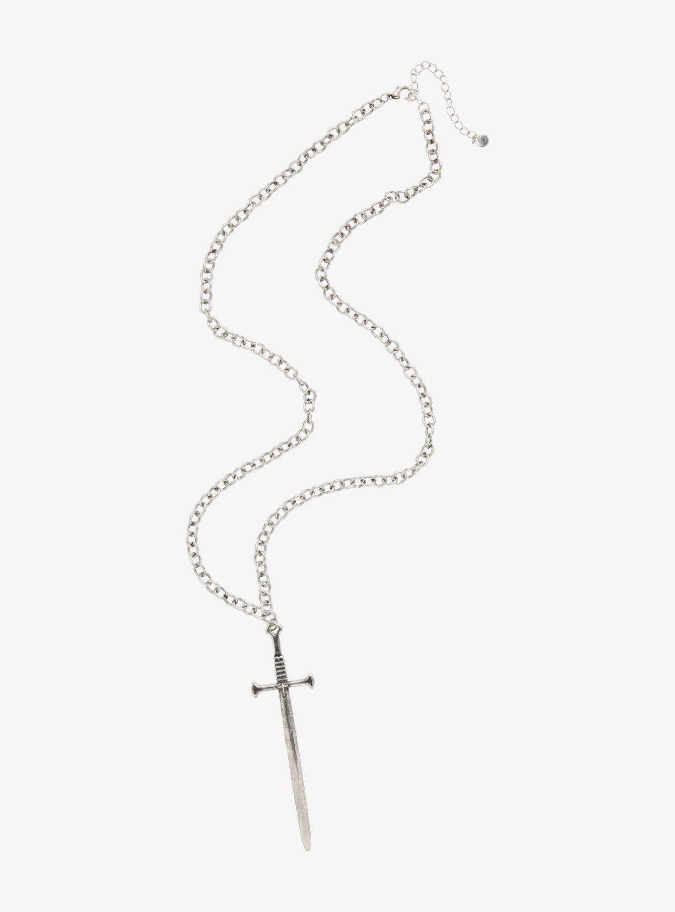 Sword Chain Necklace, , alternate