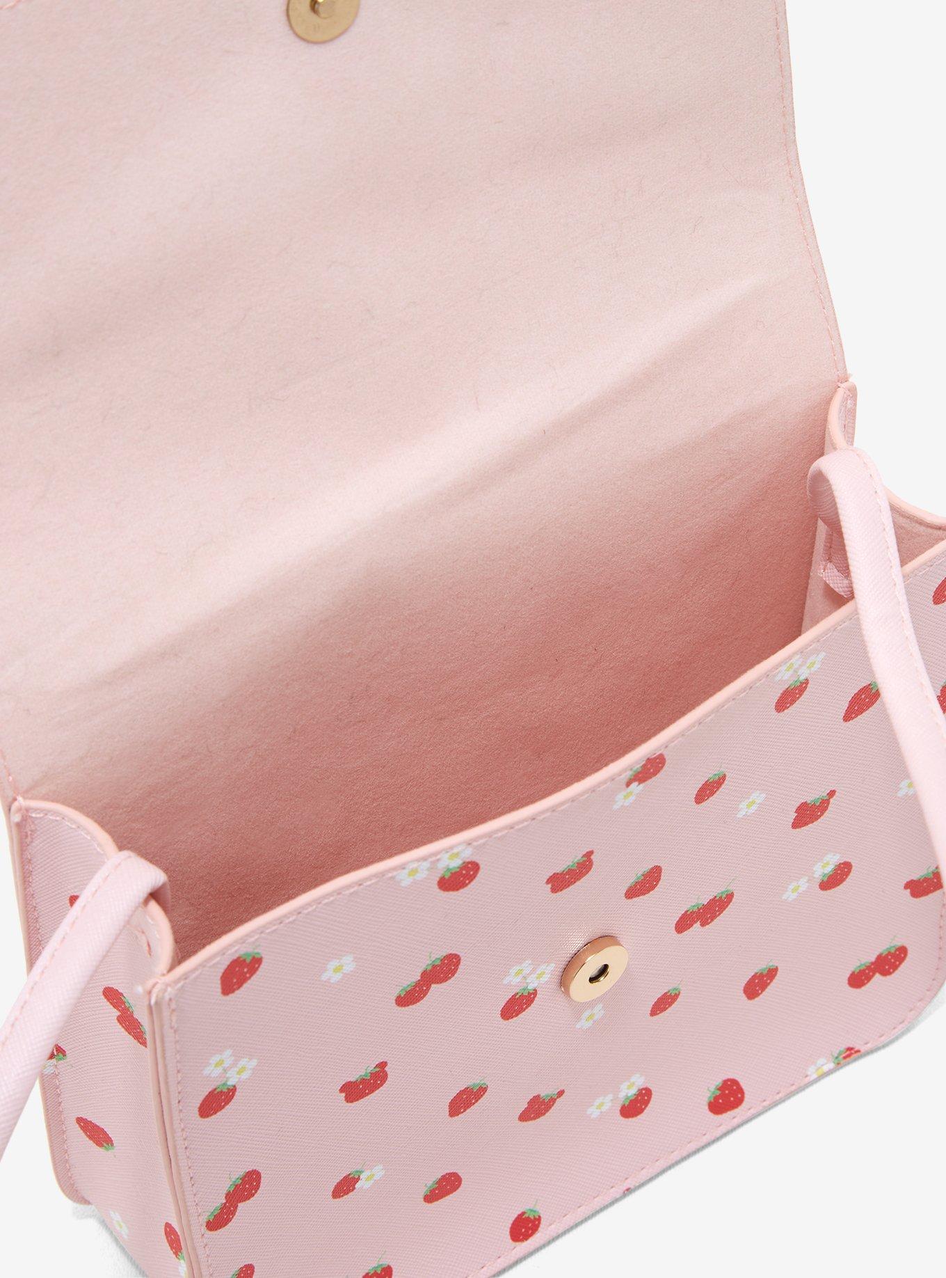 Rilakkuma Strawberries Crossbody Bag, , alternate