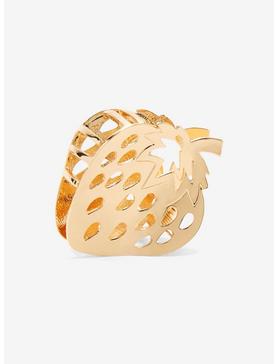 Gold Strawberry Claw Clip, , hi-res