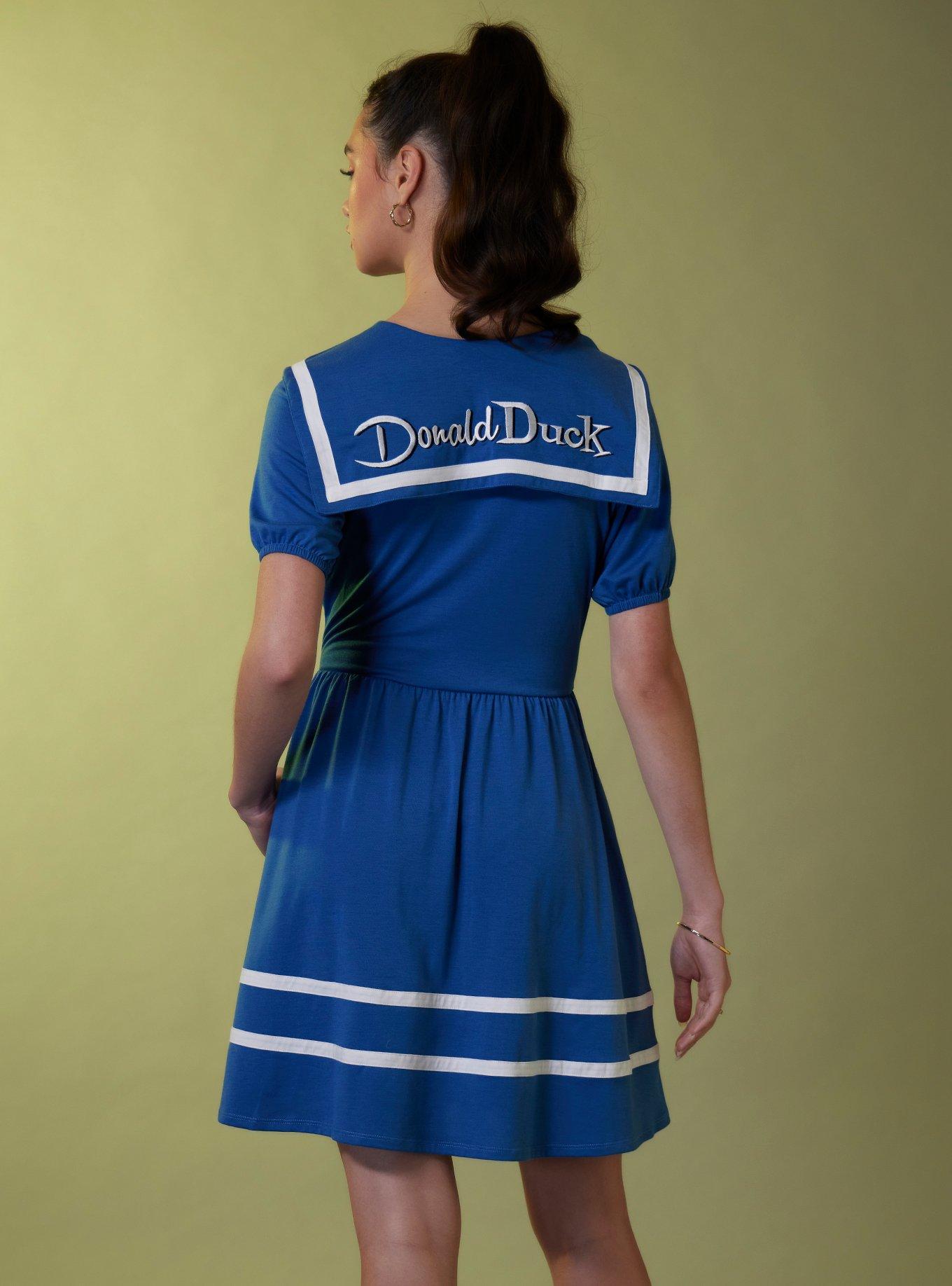 Her Universe Disney Donald Duck Sailor Dress, MULTI, alternate