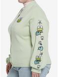 Keroppi Embroidered Skimmer Girls Cardigan Plus Size, MULTI, alternate