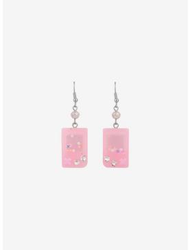 Kawaii Pink Gamer Drop Earrings, , hi-res