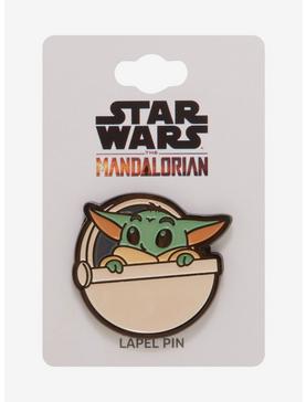 Star Wars The Mandalorian Chibi Grogu Enamel Pin - BoxLunch Exclusive , , hi-res