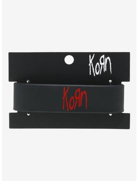 Korn Logo Rubber Bracelet, , hi-res