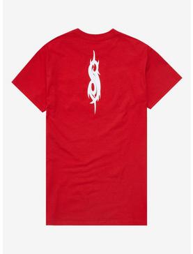 Plus Size Slipknot Puff Paint Logo Boyfriend Fit Girls T-Shirt, , hi-res