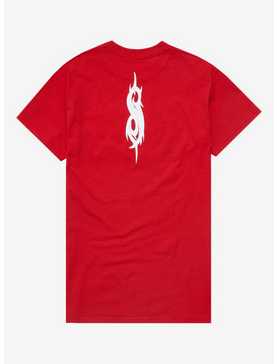 Slipknot Puff Paint Logo Boyfriend Fit Girls T-Shirt, , hi-res