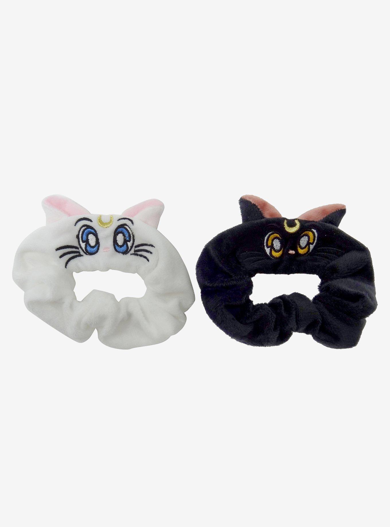Sailor Moon Luna & Artemis Figural Scrunchie Set, , hi-res