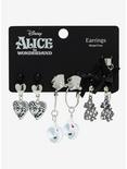Disney Alice In Wonderland Icon Earring Set, , alternate