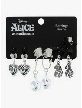 Disney Alice In Wonderland Icon Earring Set, , hi-res