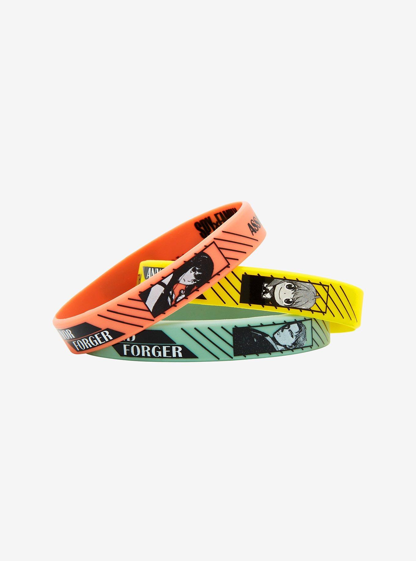 Spy X Family Forger Family Rubber Bracelet Set, , alternate