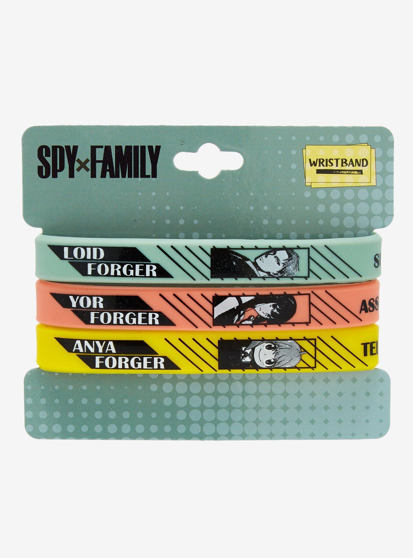 Spy X Family Forger Family Rubber Bracelet Set, , alternate