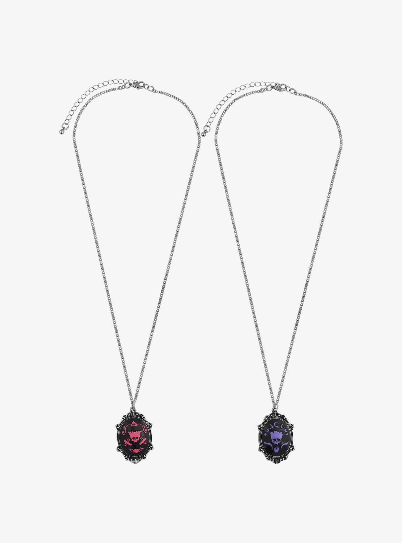 Monster High Cameo Best Friend Necklace Set, , alternate