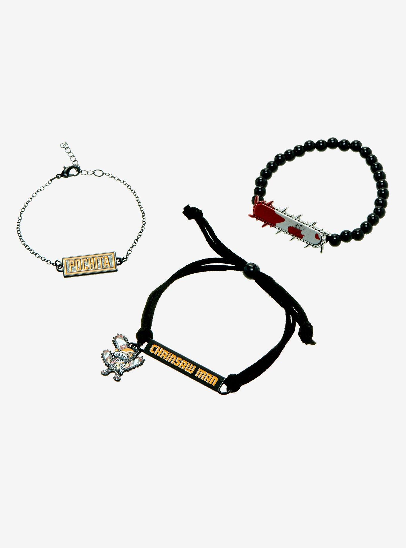 Chainsaw Man Icon Bracelet Set, , alternate