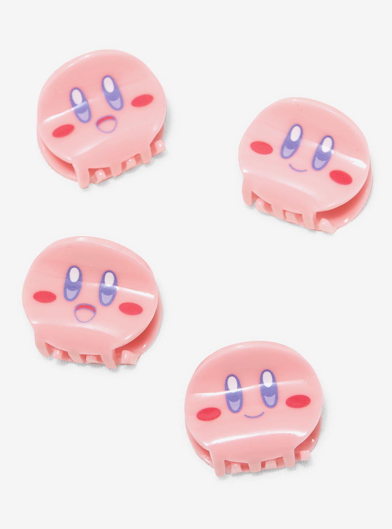 Kirby Face Mini Claw Hair Clip Set, , alternate
