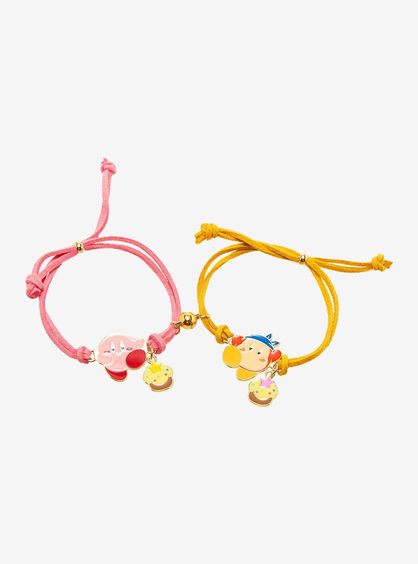 Kirby Waddle Dee Umbrella Best Friend Necklace Set