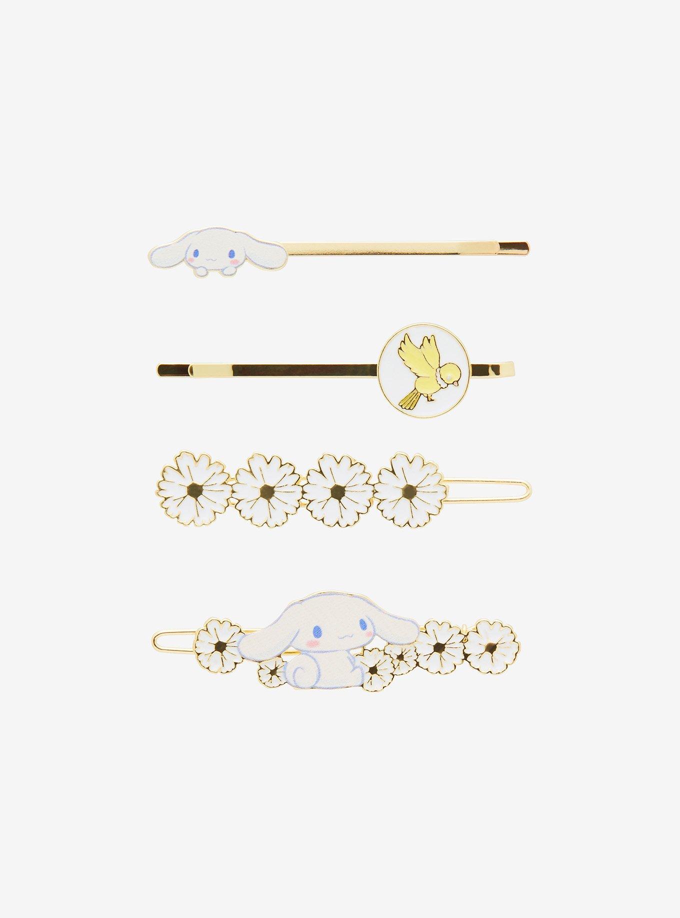 Cinnamoroll Flower Hair Clip Set, , alternate
