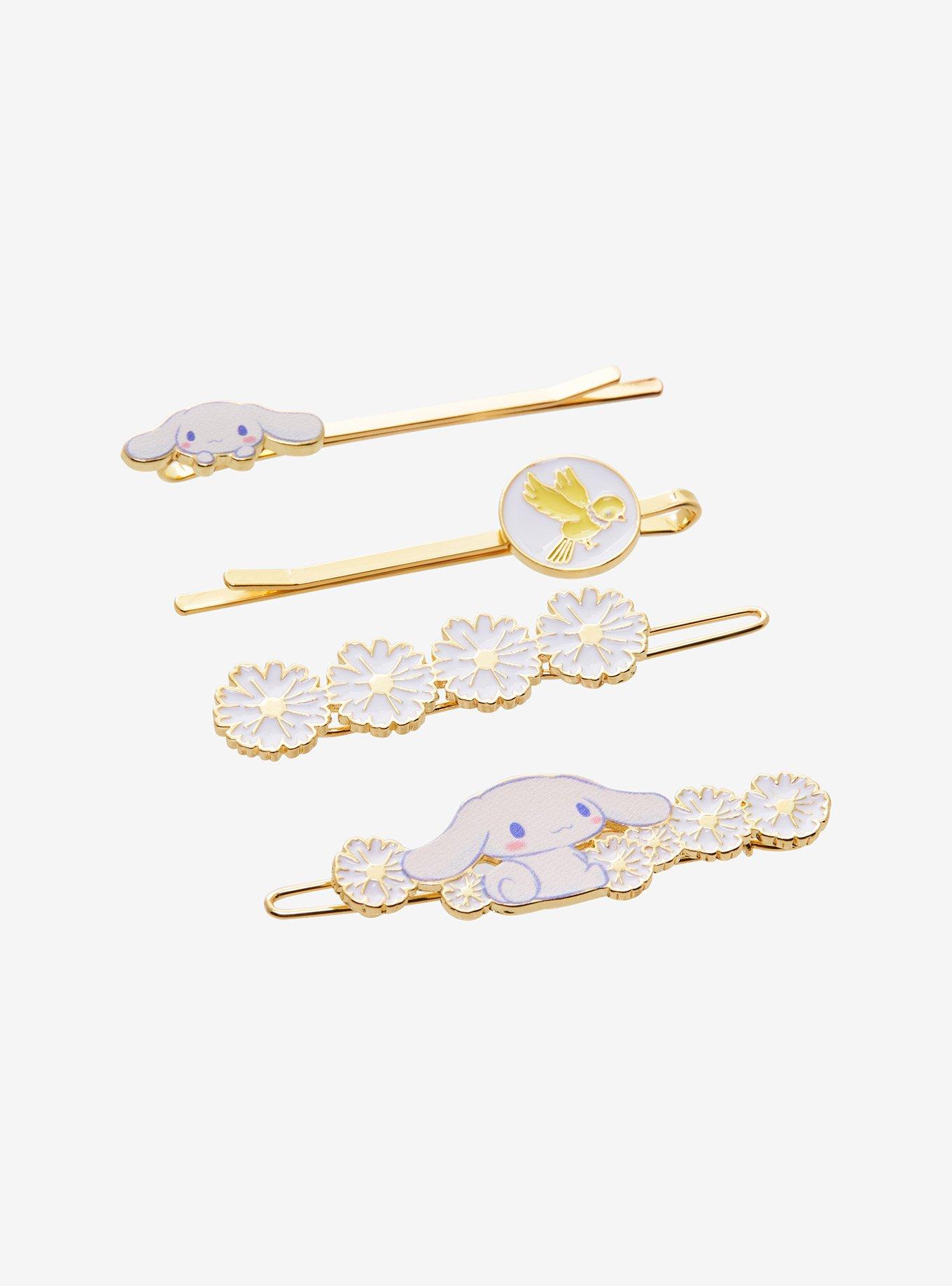 Cinnamoroll Flower Hair Clip Set, , alternate