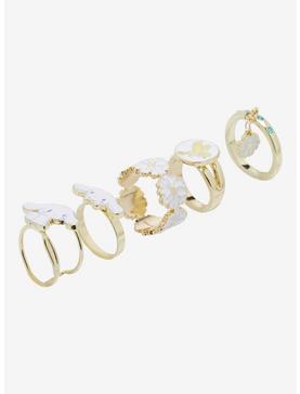 Cinnamoroll Flower Ring Set, , hi-res