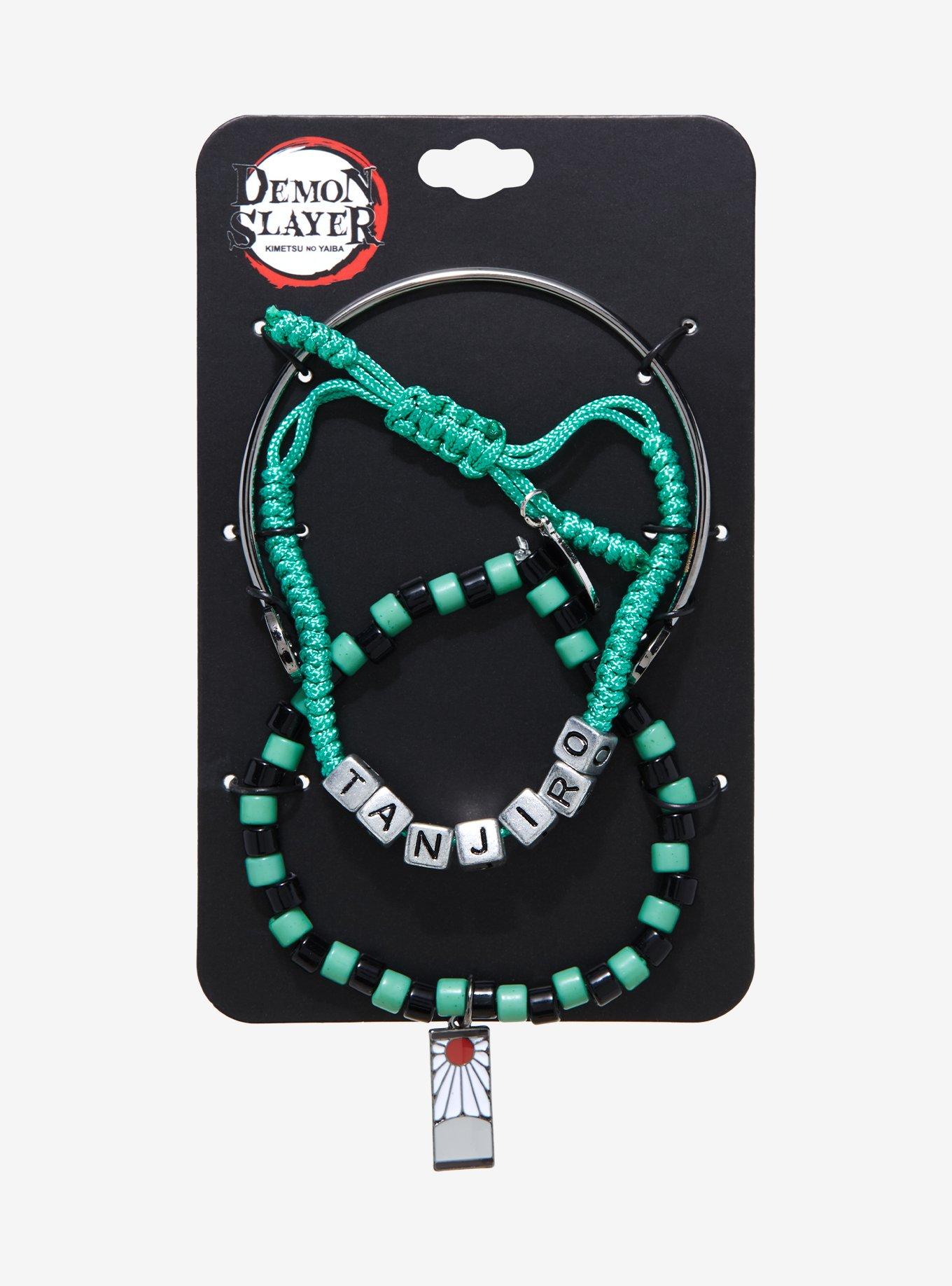 Demon Slayer: Kimetsu No Yaiba Tanjiro Bracelet Set, , alternate