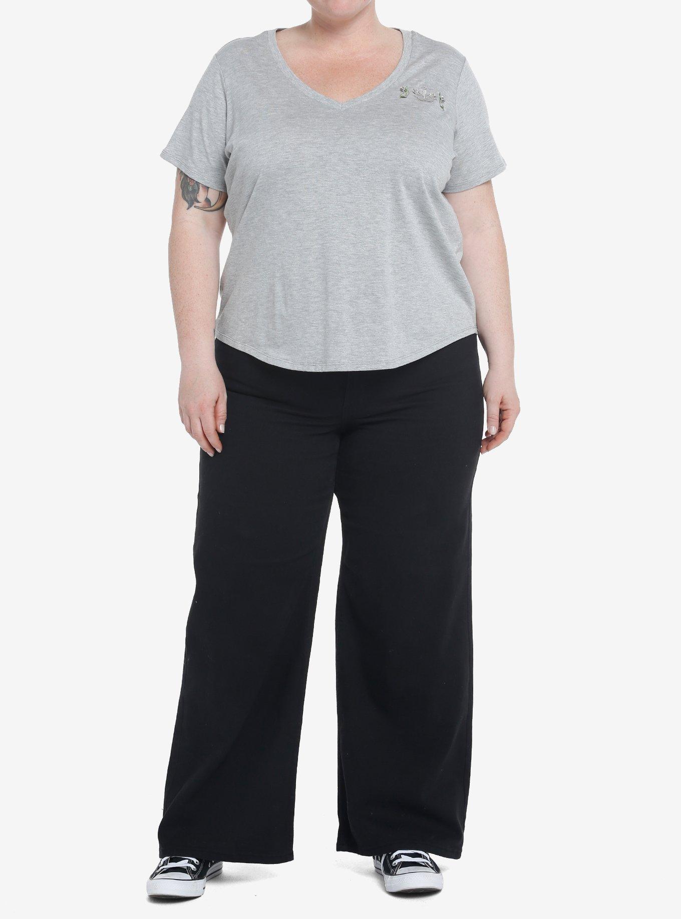 Her Universe Outlander Crest V-Neck T-Shirt Plus Size, , hi-res