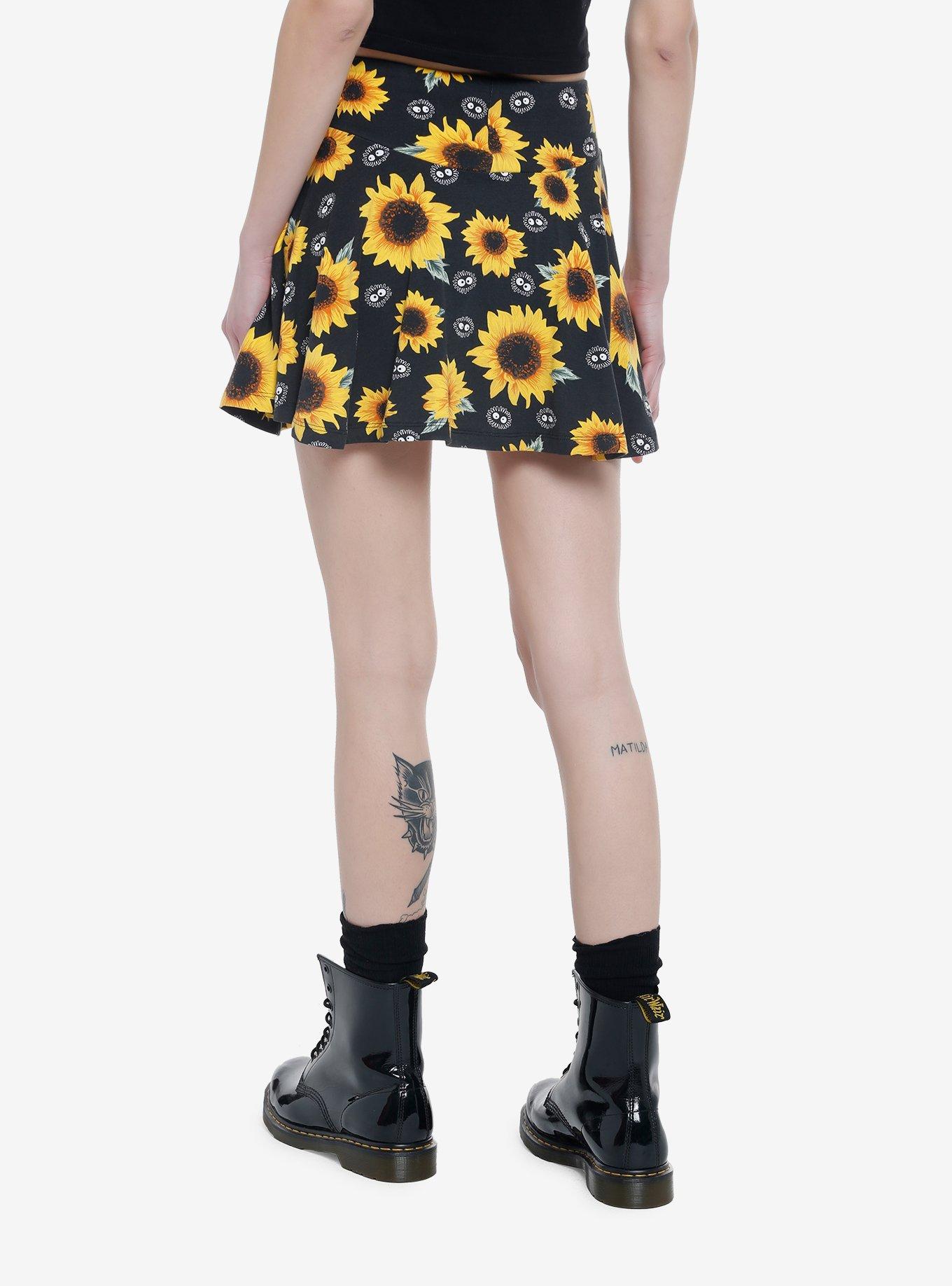 Studio Ghibli My Neighbor Totoro Soot Sprites Sunflower Skort, MULTI, alternate