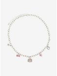Hello Kitty Silver Bling Charm Necklace, , alternate