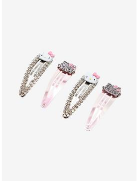 Hello Kitty Bling Charm Hair Clip Set, , hi-res