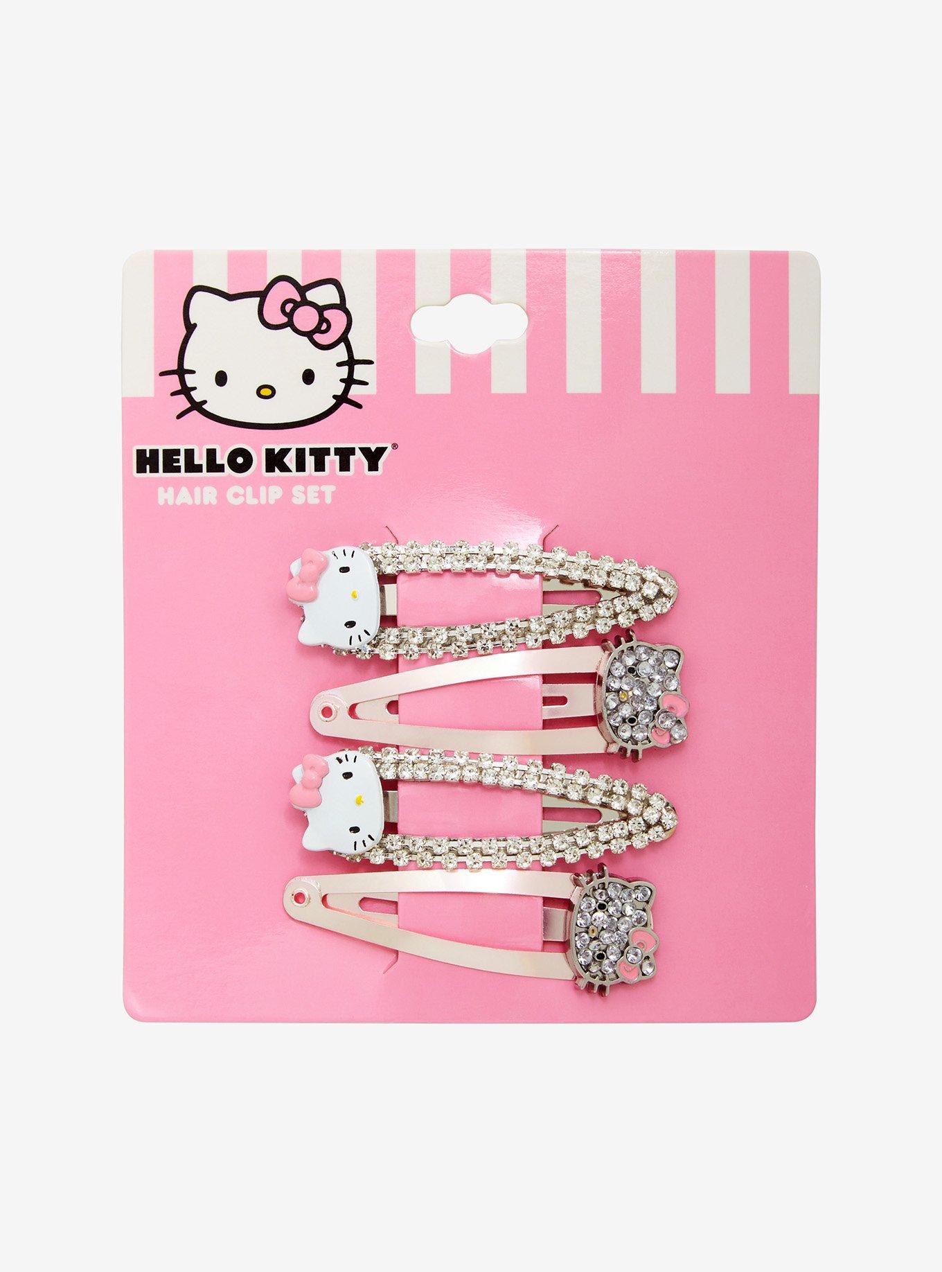 Hello Kitty Bling Charm Hair Clip Set, , alternate